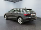 the back end of a grey audi car in a showroom