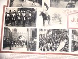 pictures of a bunch of people riding horses on the street