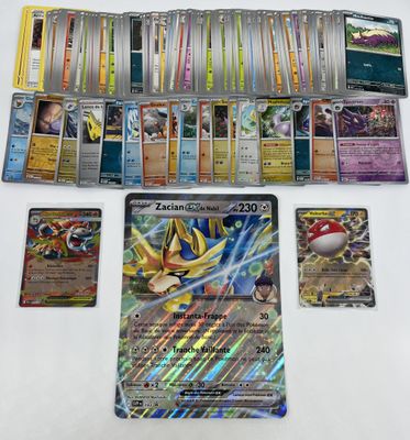 pokemon trading card game with a lot of cards and a lot of cards
