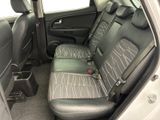 the back seats of a car are clean and ready to be used