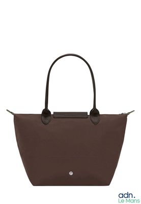 petit sac cabas Longchamp couleur chocolat