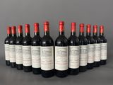 a group of bottles of wine sitting on top of a table