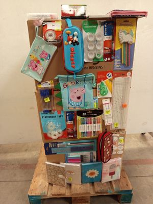 lot de 3 cartons de fournitures scolaire et bureautique comp…