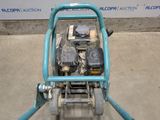 an image of a small engine on a cart