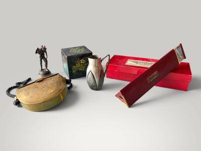 three different items that are sitting on a table