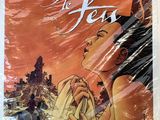 a cover of a comic book with a woman in a desert scene