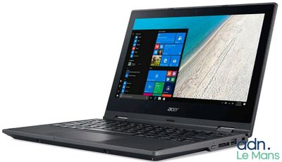 a laptop with a windows 10 screen and windows 10 on the screen