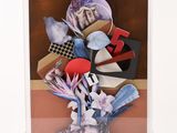 a picture of a picture of a vase with flowers in it