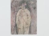 une image représentant le dessin d'un homme en blouse blanche