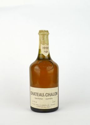 an image of a bottle of chateau chalon on a white background