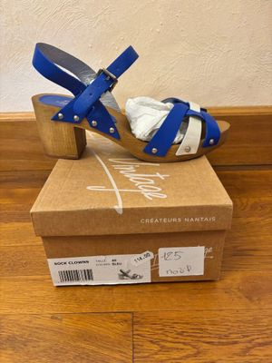 Pointure 40 - Ippon Vintage Sock Clowns, Coloris Bleu - Neuf…