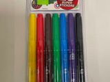 a package of markers and markers in a package