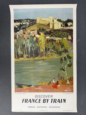 SNCF. Yves Brayer (1907-1990) d'après