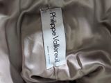 a close up of a label on a jacket