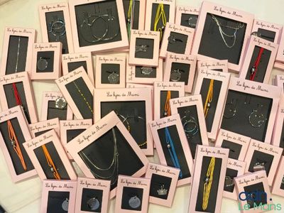 Lot de 50 bijoux argenté" le bijou de Mimi " - Bracelet,coll…