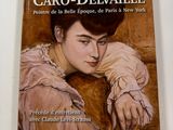 the cover of a book with a painting of a woman in a brown dress