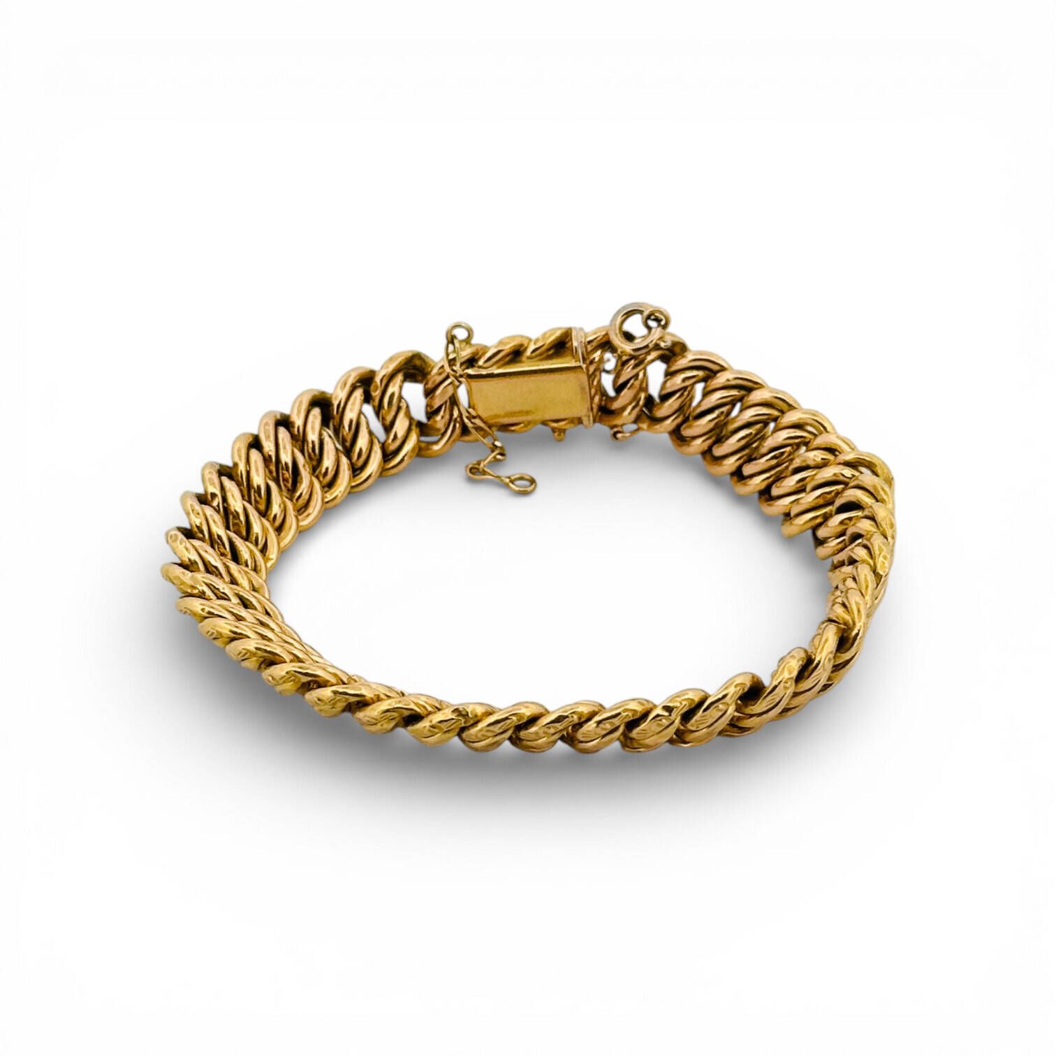 Fermoir à Cliquet En Or Jaune 18 Carats (750/1000) - Pour Création De Bijoux - Neuf Sans Emballage