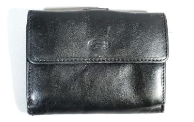 KATANA Portefeuille en cuir noir