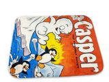 tapis orné de personnages de dessins animés sur fond blanc
