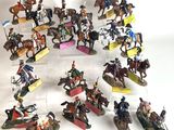 a lot of figurines of different types and sizes