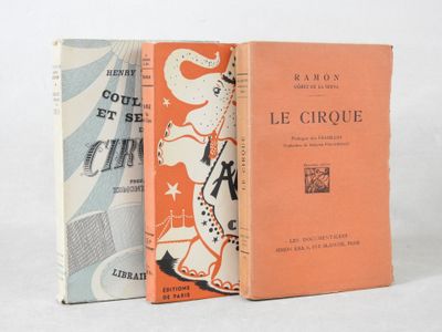 3 volumes - Le cirque Coulisses et secrets du cirque - Henry…