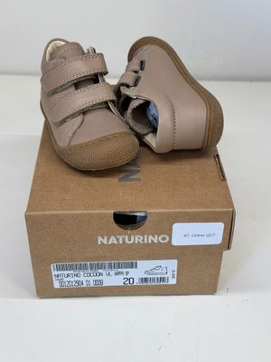 Paire DE Chaussures Enfant Naturino Cocoon VL Taille 20 Taup…