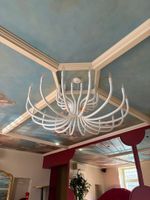 Lustre SNOOB de KARMAN (aluminium laqué blanc) - Diamètre 13… (photo 3)