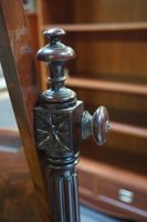 Miroir de table du XIXe siècle en acajou - avec 2 tiroirs - … (photo 4)