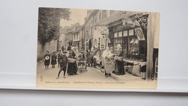 Chambon-sur-Voueize : Épicerie Montagne. TBE. Rare !!!