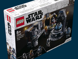 a box with a lego star wars set inside of it