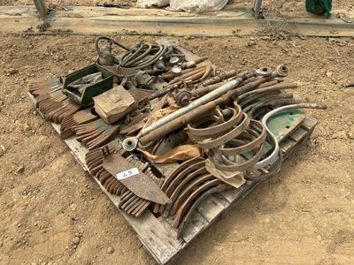 de nombreux outils qui se trouvent sur le terrain