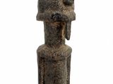 statue of a man with a helmet on his head