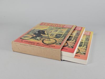three books are stacked on top of each other on a table