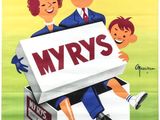 an image of a poster with a man and woman sitting in a box with a baby