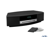 an image of a digital clock radio with a remote