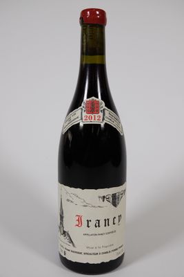 BOUTEILLE Irancy rouge, 2012. Domaine Vincent Dauvissat.