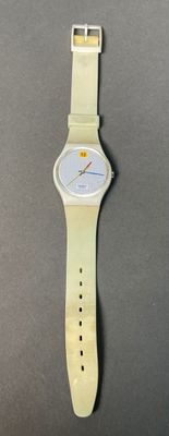 SWATCH, montre vintage, bracelet en caoutchouc