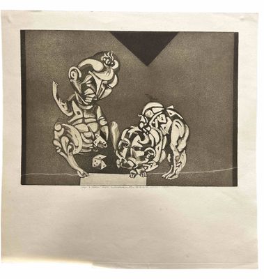 une image représentant un dessin en noir et blanc d'un chat et d'un chien