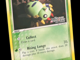 une photo d'une carte Pokémon sur laquelle figure une grenouille