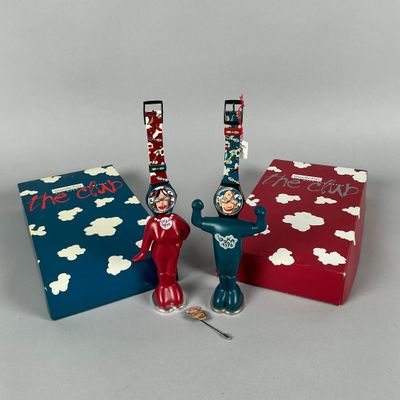 Paire de montres SWATCH club modèles GZ 700 et GZ 701 LOOKA …