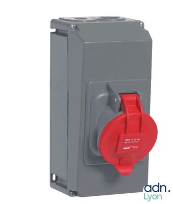 Prise saillie fixe - LEGRAND - Hypra IP44 63A - Descellé - L…