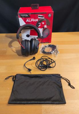 HyperX Cloud Alpha Wireless – Casque de jeu pour PC