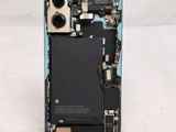 a picture of a cell phone with a broken battery