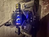 an image of a robot with a clock on it ' s back