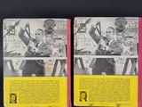 these are two books with pictures of men in suits and ties