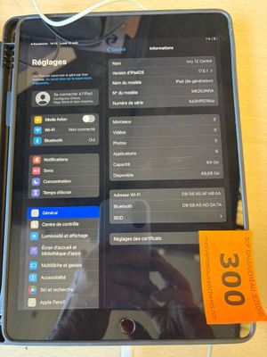 a picture of a tablet with a price tag on it
