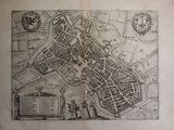 an old map of the city of london in the middle of the 19th century