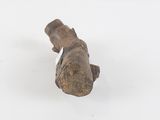 a small piece of wood that is sitting in the snow