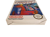 a box with a game on it sitting on a white surface