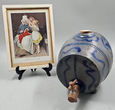 une photo d'un vase et une photo d'une femme